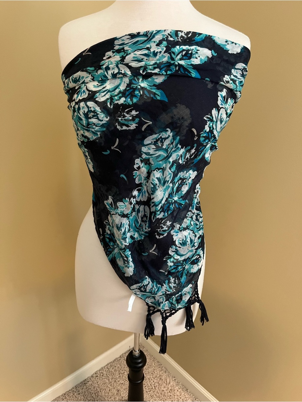 Floral scarf